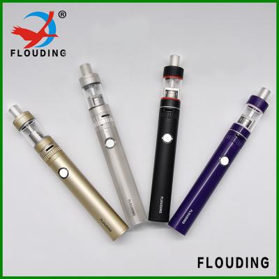 China Purpere gouden zwarte manierdamp E Cig met rebuildable verstuiver Te koop