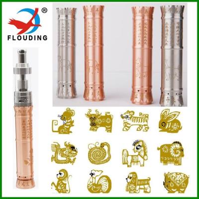 China Stainless Steel / Copper 18650 Battery e cig to quit smoking , 22MM Diameter mechanical mod for sale