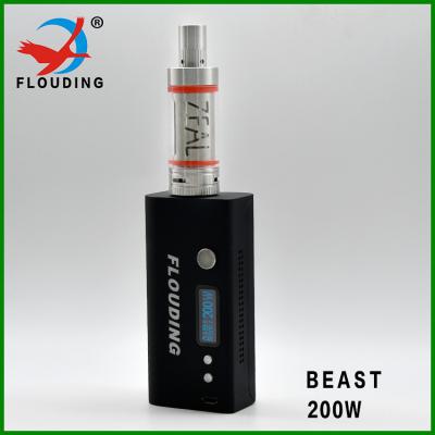 China 200w wattage oled screen box mod e cigarette Organic Light Emitting Diode  battery mod e  smoking vape cigarette for sale