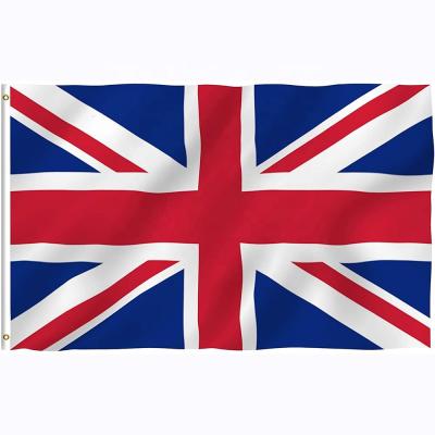 China FLYING National Flag 3x5 ft Most Durable Polyester Heavy Duty UK Outdoor Fabric for sale