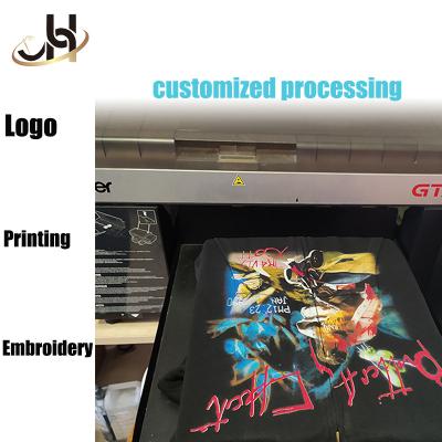 China Anti-wrinkle JH Procesamiento personalizado custom your own Logo High Quality Embroidery Digital Copy Processing Customization for sale