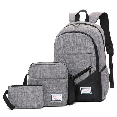 China Wholesale waterproof cheap polyester school backpack set backpacks for sale