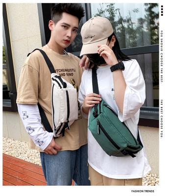 China 2020 Hot Sale Fashion Colorful Water Proof Messenger Bag Nylon Outdoor Waist Bag Shoulder Bag for sale