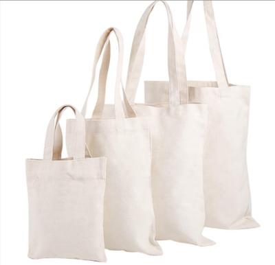 China Eco - Friendly Canvas Tote Bag Organic Cloth Product Recycle Tote Bag Plain White Printing Canvas for sale