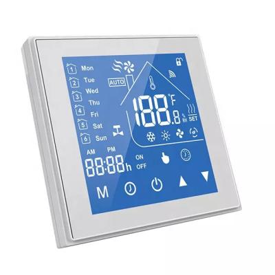 China Modern Smart Home Tuya App 7 Day Programmable Wifi Room Thermostat For Electric Underfloor Heating for sale