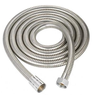 China Chain Hotels Stainless Steel Shower Hose 1.5 M , 0.8MPA Bathroom Shower Flexible Hose for sale