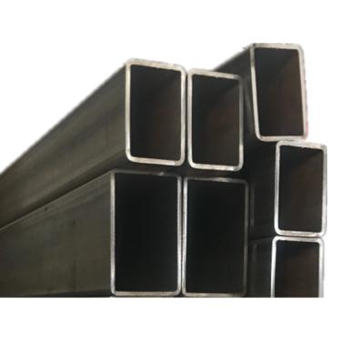 China Structure steel hollow pipe ASTM A500 black section ms square tube shs carbon steel, cold formed welded for sale