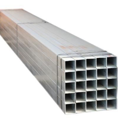 China Structure Pipe Hot Dip Galvanized Steel Tube Hollow Square Section Welded GI Steel Pipe for sale