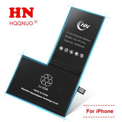 China Classic Mobile Phone Hefei Connaught Black Battery Iphone11pro Supports Original OEM Rechargeable Battery for sale