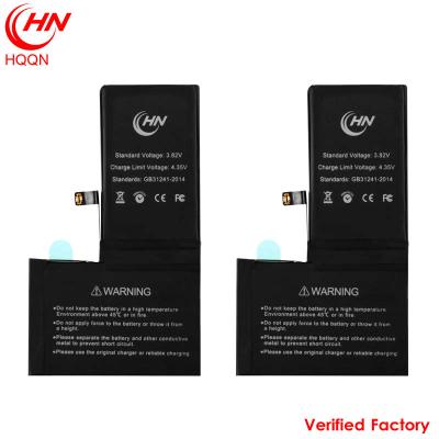 China Cell Phone Long Lasting Time Using Original 2716mAh Capacity For iPhone X Battery for sale