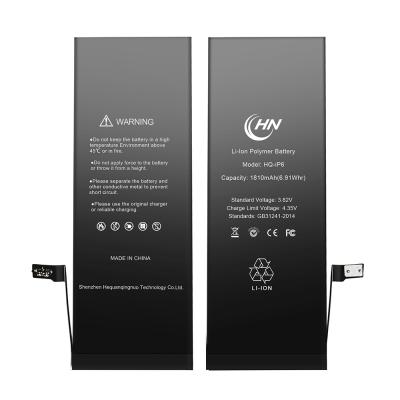 China Ion Rechargeable Cell Phone Battery Standard Capacity Cell Phone Lithium Replacement for Iphone 5pcs Digital Cell Phone for sale