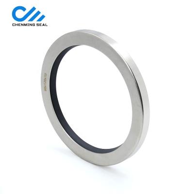 China Ceimin Industry Single Lip Air Compressor 40*60*10 mm PTFE 40-60-10 Seal Stainless Steel Rotary Shaft Oil Seal for sale