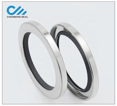 China Ceimin Industry Single Lip Air Compressor 40*58*8 mm PTFE 40-58-8 Seal Stainless Steel Rotary Shaft Oil Seal for sale