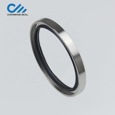 China Industry Ceimin 65*90*10 mm Single Lip PTFE Stainless Steel Gasket For Air Screw Compressor for sale