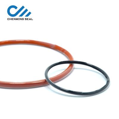 China Core material: silicone/FKM; Outer layer: PTFE PFA FEP encapsulated O-ring cavity PTFE coated silicone O-ring for sale