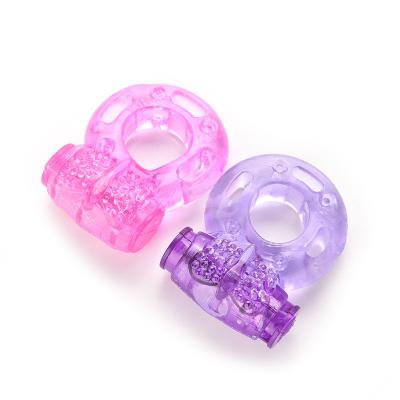 China Sexy Male Electronic Butterfly Vibrator Bondage Fun Cock Penis Vibrating Ring Adult Ring Vibration Crystal For Adults18 for sale