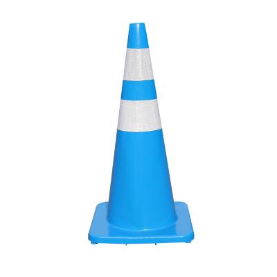 China Pavement Safety Manufacture High Quality Sale 70cm Road Cone PVC High Quality 28inch Flexible Safety Used Traffic Cone for sale