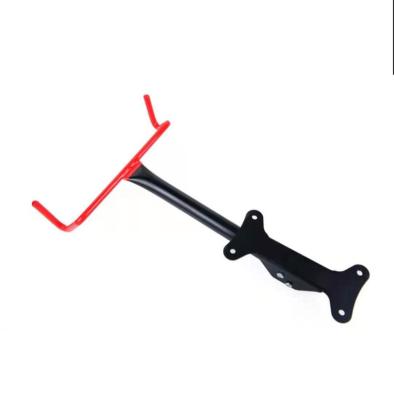 China High Quality Durable Red And Black Bike Rack Wall Mount Bicycle Wall Rack Bike Parking Rack For Car Hitch for sale