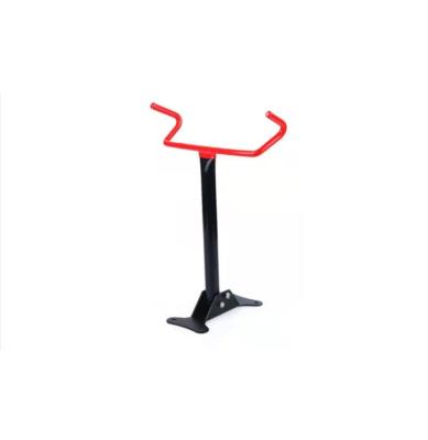 China Factory Wholesale Durable Red And Black Hook Mountain Wall Bike Rack Double Deck Bike Rack for sale