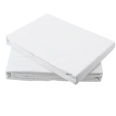 China wholesale hotel collection bedding white cotton dubai queen hotel bed sheet set fitted sheet for sale