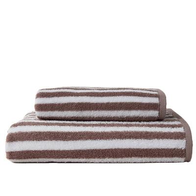 中国 100% Terry Cotton Bath&Face&Hand towel Set 販売のため