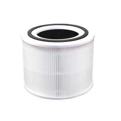 China Hotels customized h13 activated carbon hepa filter for replacement levoit core 300 air purifier for sale