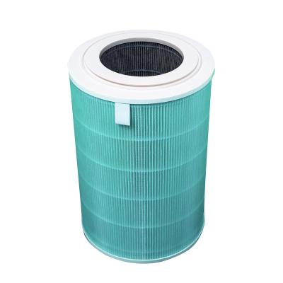 China Hotel Good Price Hepa Cylinder And Activated Carbon Composite Air Filter for sale