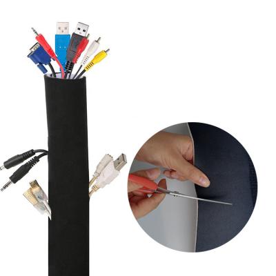 China Coving Cables Customized Flexible Neoprene Cable Protection Sleeve Cable Management Sleeve for sale