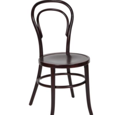 China KVJ-7037CS Modern Stackable Event Wedding Chair Bentwood Thonet Wood Dining Chair for sale