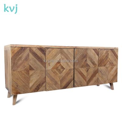 China Wholesale antique solid wood living room solid wood cabinet KVJ-7300 for sale