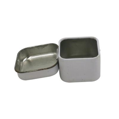 China Hot Popular Rectangle Custom Logo Food Sales Tin Box For Candy Gift Mint Packaging , Customized Mint Tin Box With Hingled Lids for sale