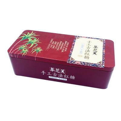 China High Quality Food Tin Box for Coffee Beans Packaging, Sugar and Black Tea Tin Packaging Gift Boxes, Square Can Metal Tea Tin for sale