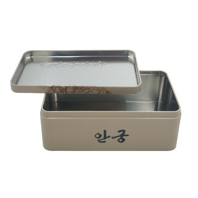 China OEM Wholesale Recyclable Luxury Chinese Tea Canister Metal Packing Tins,Decorative Green Tea Tin For Metal Box,Black Tea Tin For Gift for sale