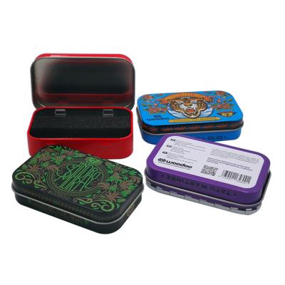 China Factory handmade wholesale custom mini ractangle tool tin box for sale