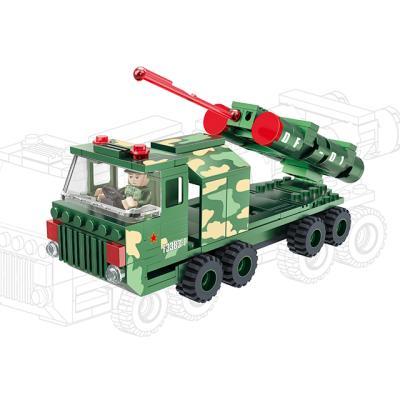 China Educational Toy COGO 184 PCS 3D Building Bricks Toys Military Army Tank Set Building Block Toys For Children for sale