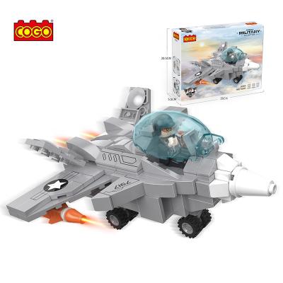 China Toy COGO 265pcs Children Q Version Building Block Military Flat Plastic Building Blocks Building Sets Toy For Boys for sale