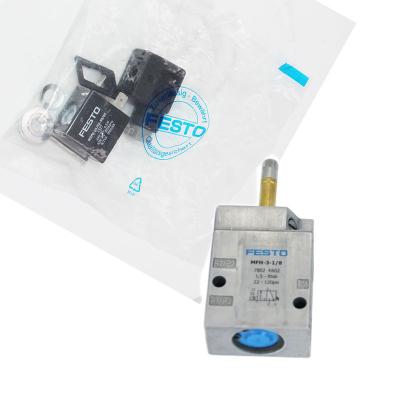 China Festo MFH-3-1/8,7802Elektrische Magnetventil AC220V Mechanische Feder Wiederaufnahme zu verkaufen