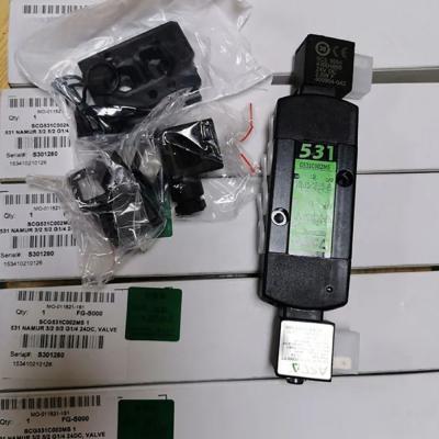 China Instalación de carilla de la válvula de solenoide Asco 5/3way Scg531c002ms en venta