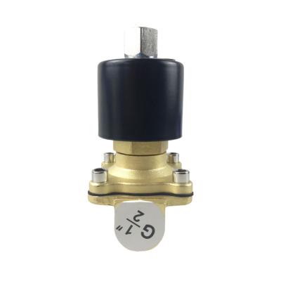 China 2W160-15 1/2 Inch Water Electric Solenoid Valve Brass Normally Closed for sale