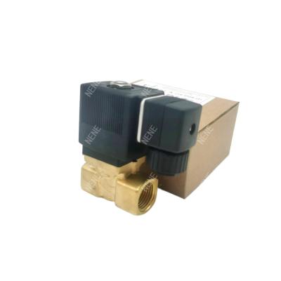 China 6014 D Normaal geopend 00126205 Burkert-solenoïde klep G1/4 2.5 Stroomgat DC24V 8W Messingklep 32 * 46 0~6bar Te koop