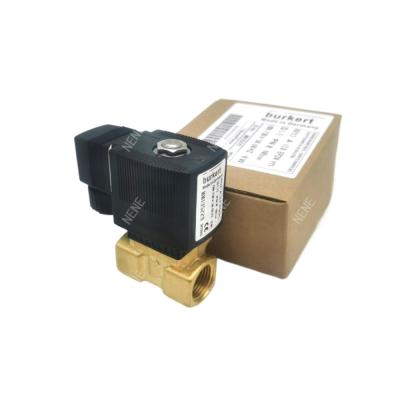 China 00126216 Solenoïde klep Burkert G1/8 1.5 Stroomgat DC24V 8W Roestvrijstalen klepkorps 6014 C Normaal gesloten Te koop