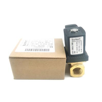 China Burkert 00126221 Stainless Steel Solenoid Valve 6014 C Normally Closed G1/8 2.0 Flow Hole AC24V 8W Stainless Steel Valve Body 0~10bar for sale