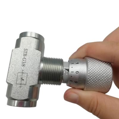 Chine Valve de commande hydraulique durable STB-G3/8 45 à 2000 Ssu 6 à 420 CSt à vendre