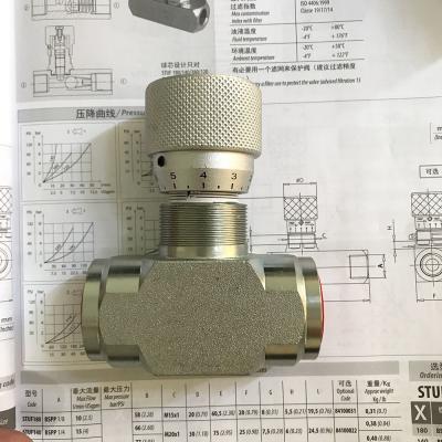 Chine Optimiser les performances de filtration avec une soupape hydraulique STB-G1/4 à vendre