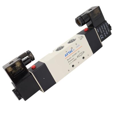 China Airtac 4V330C-08 DC24V 4V330C-10 AC220V Solenoid-Luftventil ((5/2,5/3 Weg) - 4V330C08B zu verkaufen