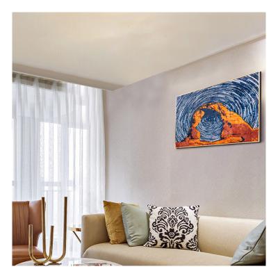 China Abstract Paintings For Living Room Wall Paintings For Home Decor Wall Art Cowhide Wall Art Cowhide Painting for sale