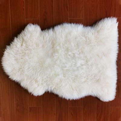 China Stain Resistant Real Fur Rug Home Decoration Sheep Rug Soft Wool Rug Rug Resistant Luxurious Custom Real Skin Rug For Living Room for sale