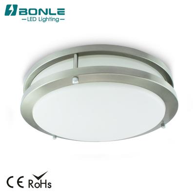 China Factory Outlet 2022 Surface Mounted Promotional Stainless Steel 12W LED Battery Operated Ceiling Light for sale