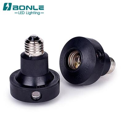 China Screw Type 2022 Black Thermo Factory Outlet E26 E27 Screw In Photoelectric Switch for sale