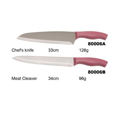 China New Style Hot Selling Minimalist 2 Pieces Stainless Steel Kitchen Sharp Knife Set for sale